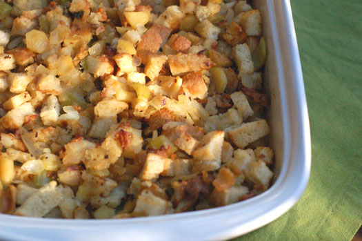AppleSausageStuffing