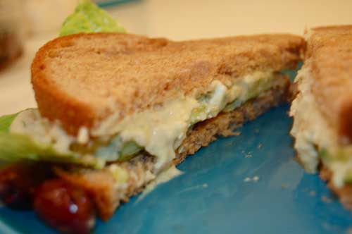 cannellini and feta sandwich
