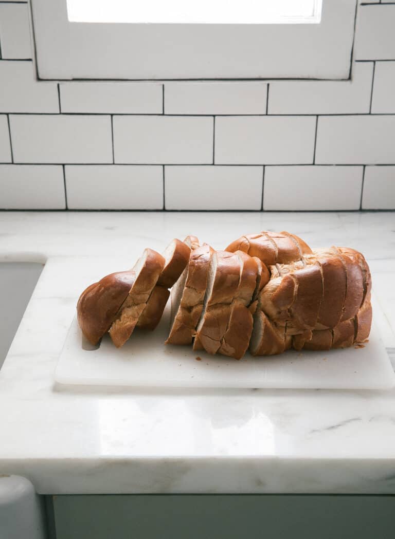 Custard French Toast with Macerated Strawberries A Cozy Kitchen