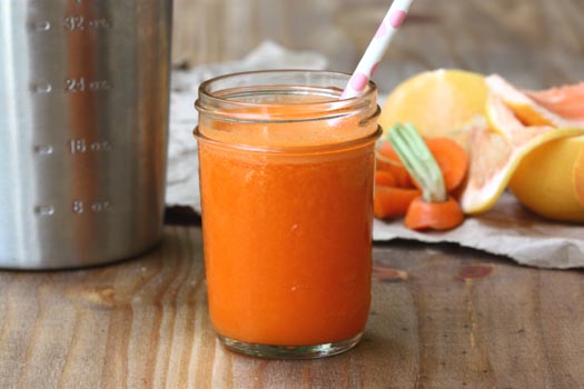 Carrot and Grapefruit Juice
