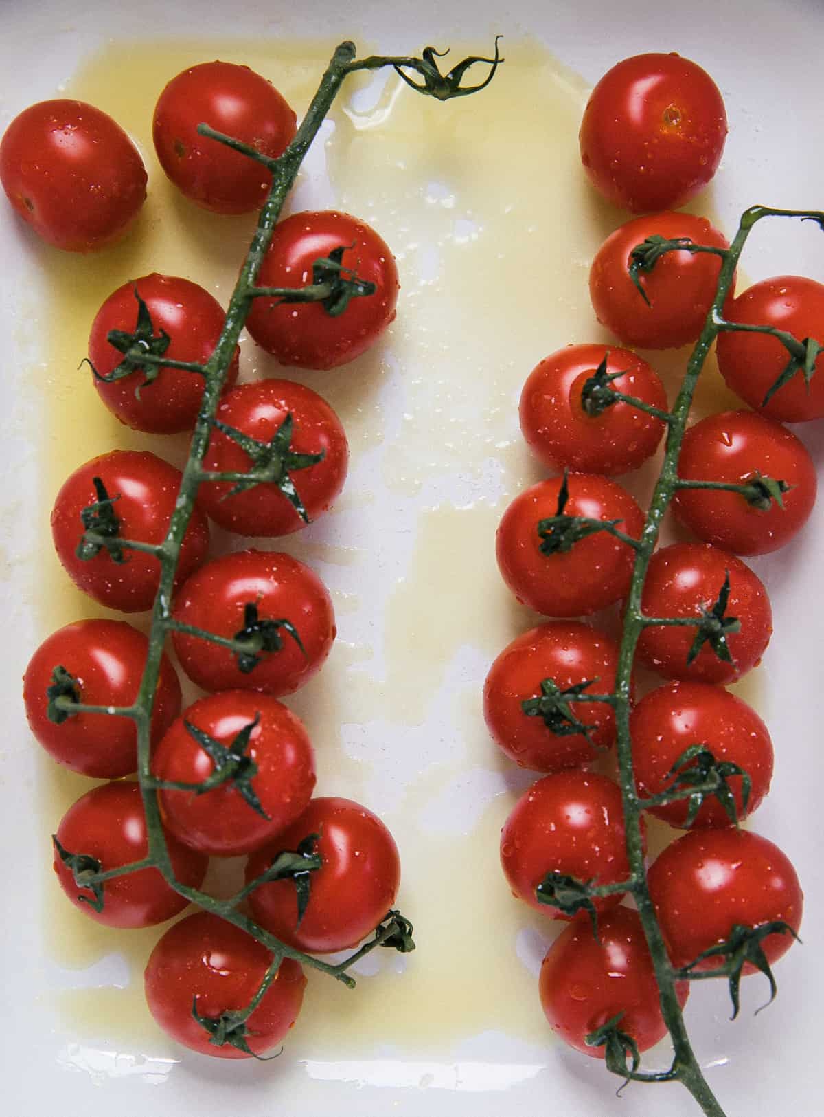 Closeup of tomatoes