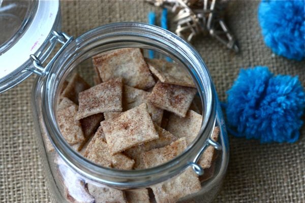 cinnamon & sugar crackers