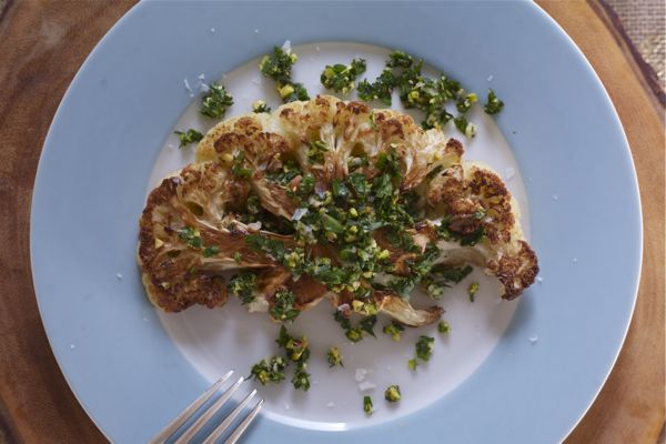 Cauliflower Steaks with Gremolata
