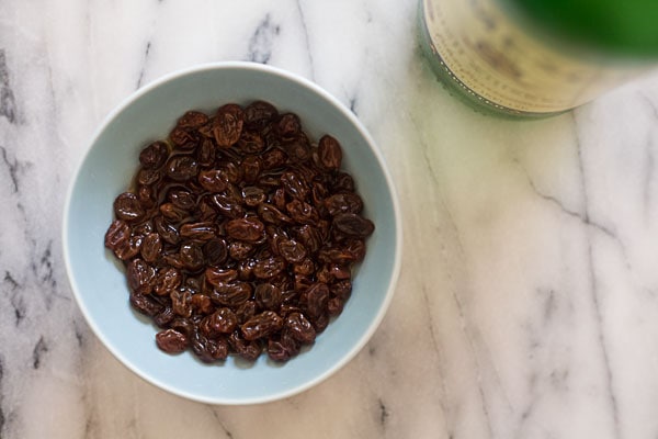 Irish Whiskey and Raisins