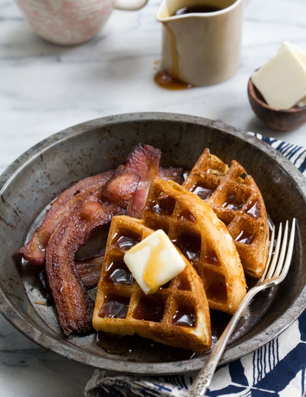 Yeasted Waffles 