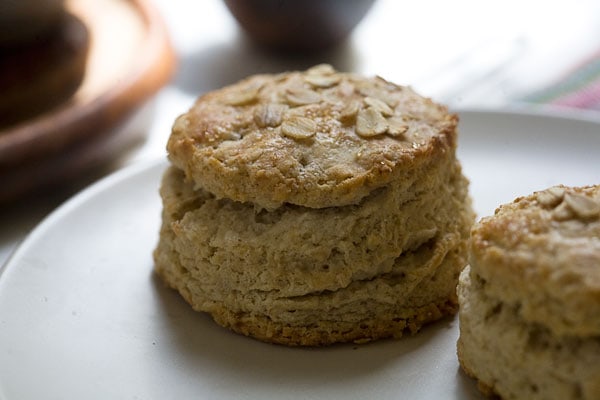 Oat Brown Sugar Strawberry Shortcake