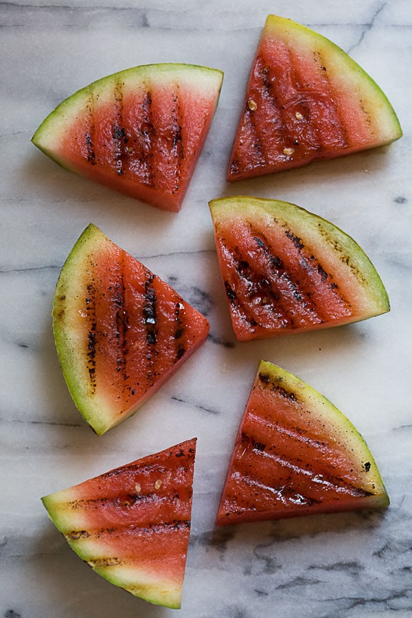 Grilled Watermelon Mint Juleps // www.acozykitchen.com