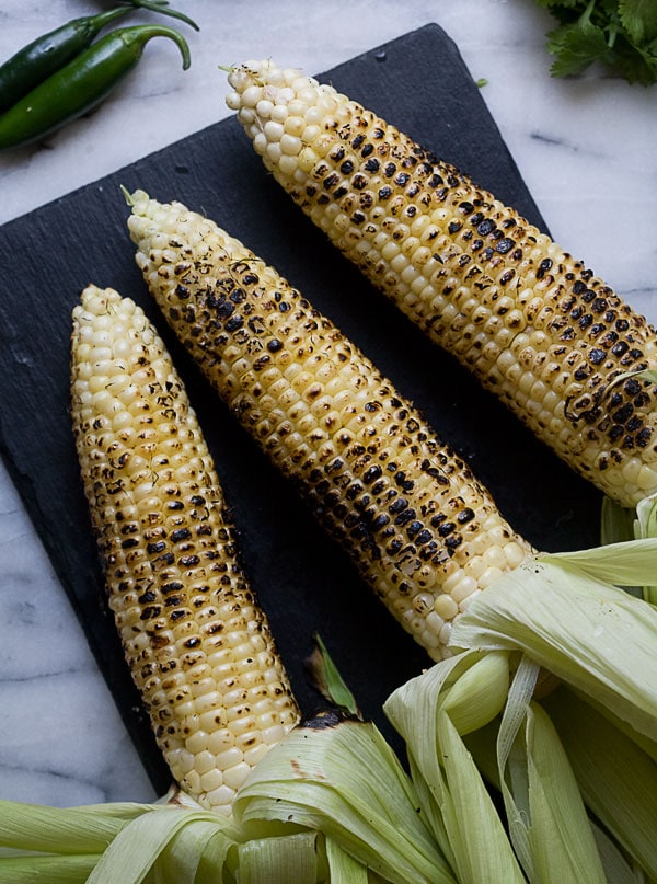 Elote Salad // A Cozy Kitchen