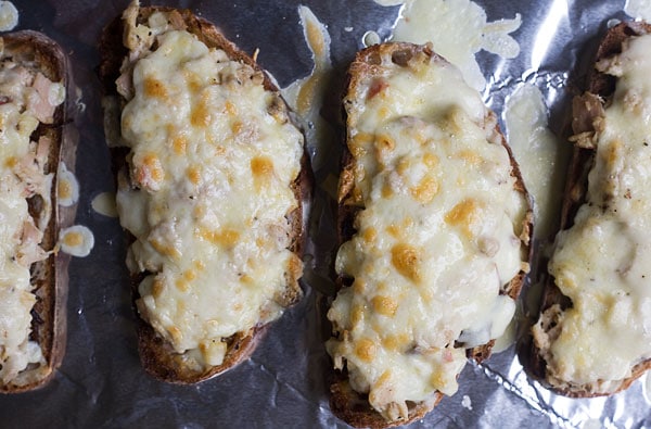 Fancy-Ass Tuna Melts // www.acozykitchen.com