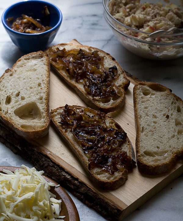 Fancy-Ass Tuna Melts // www.acozykitchen.com