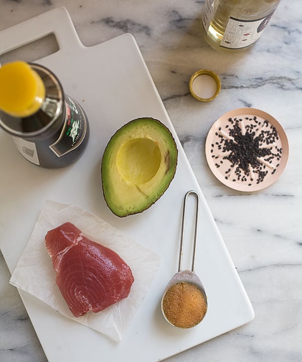 Ahi Tuna Avocado Toast