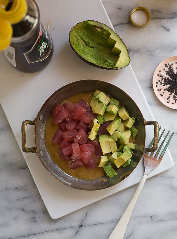 Ahi Tuna Avocado Toast
