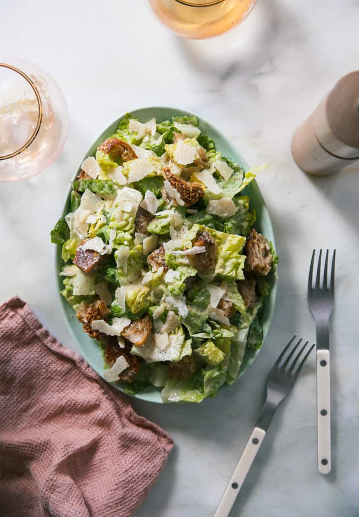 Best Caesar Salad A Cozy Kitchen