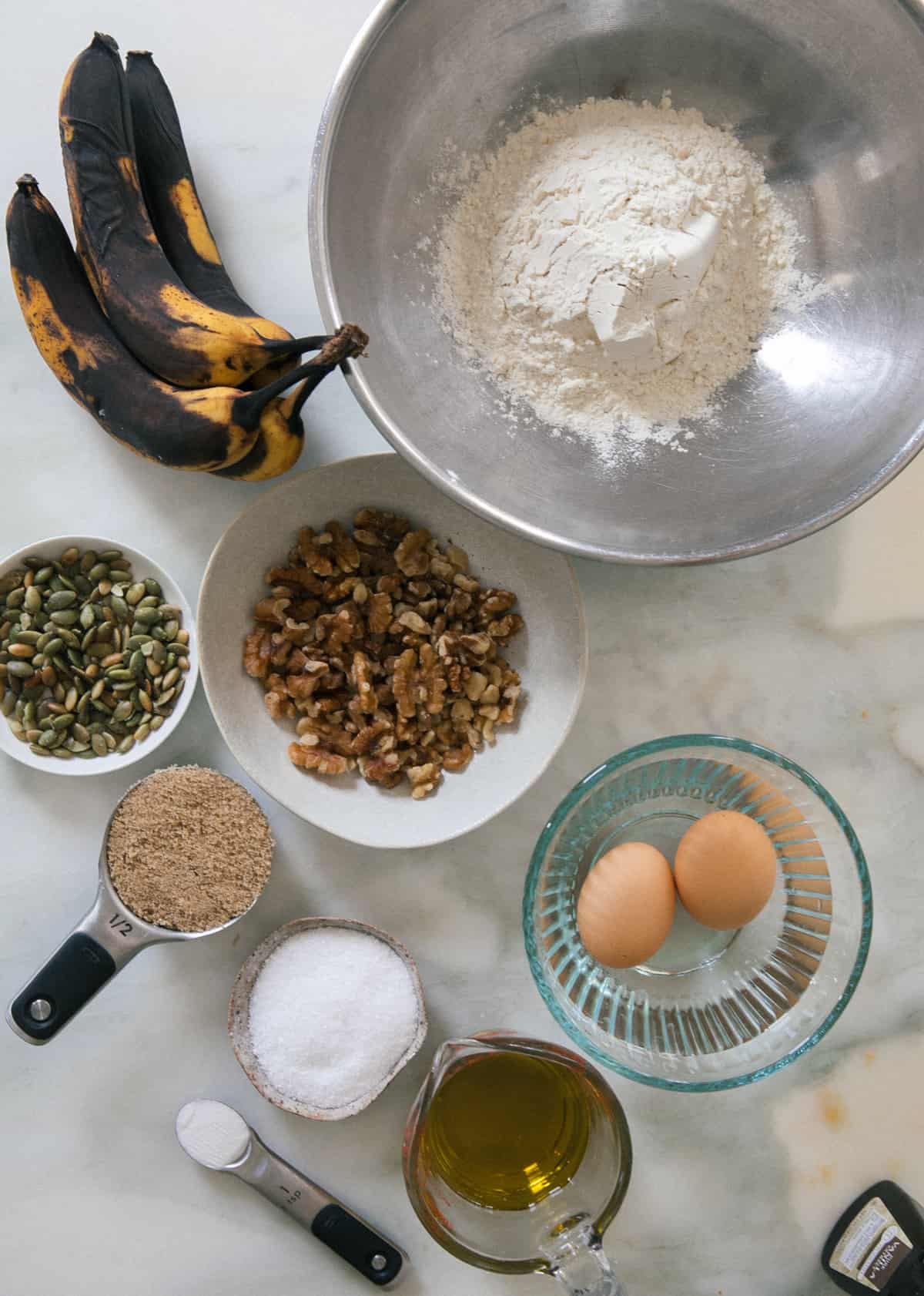 Ingredients on laid out. 