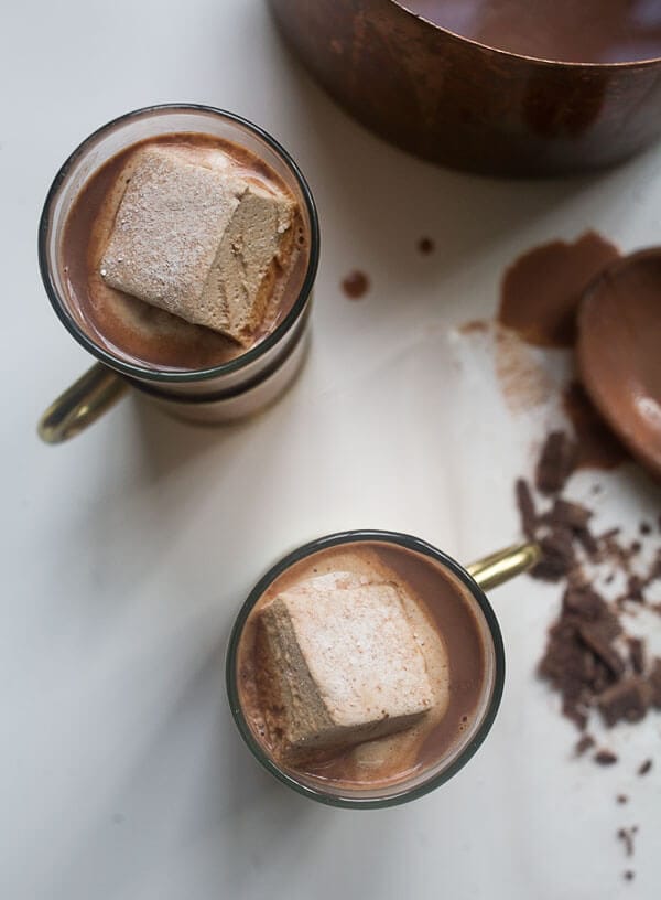 How to Make Fancy-Ass Hot Chocolate // www.acozykitchen.com