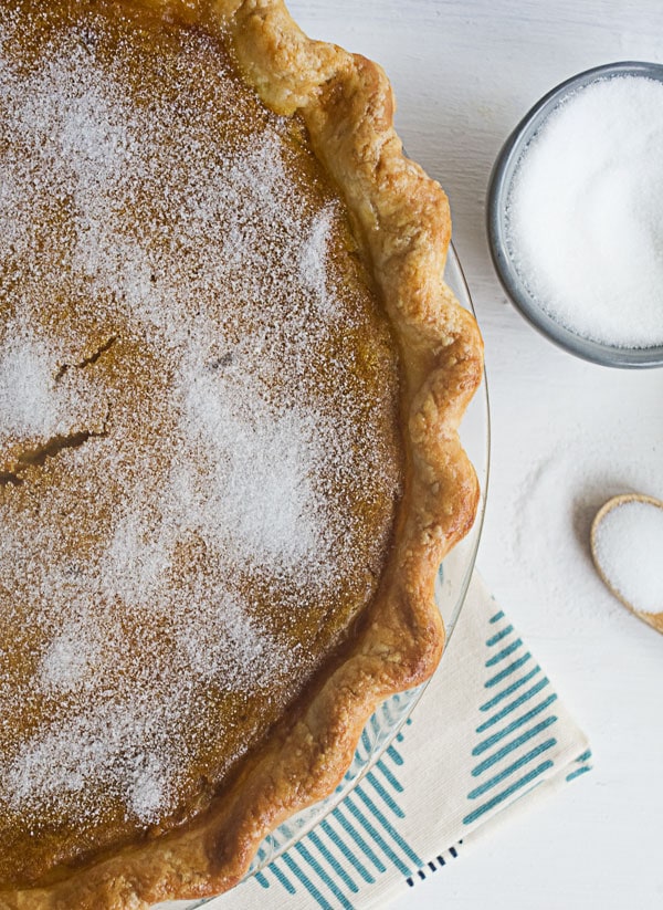 Brûléed Classic Pumpkin Pie // www.acozykitchen.com