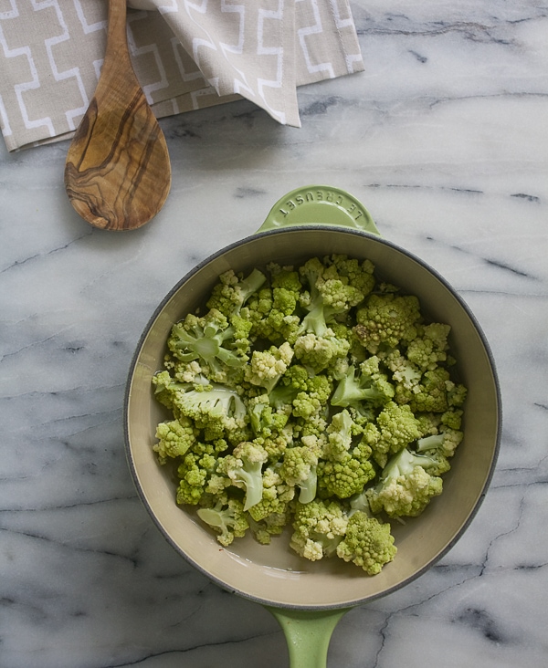 Romanesco Cauliflower Mash // www.acozykitchen.com