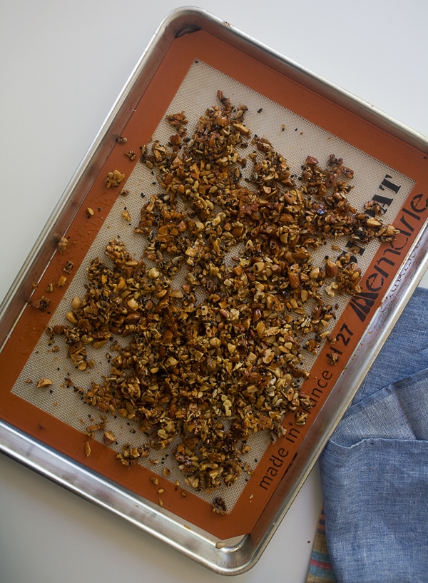 Nutty, Seeded, Grain-Free Granola | www.acozykitchen.com