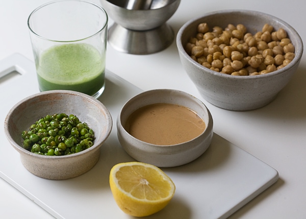 Blistered Pea Hummus | www.acozykitchen.com