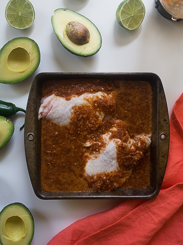 Crispy Chicken Taquitos w/ Avocado Crema | www.acozykitchen.com