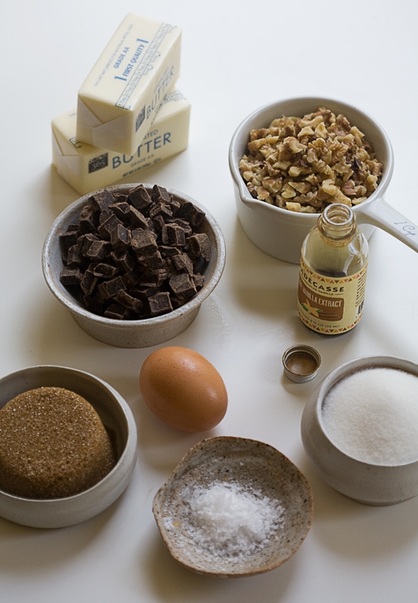 Ingredients all laid out on the counter. 