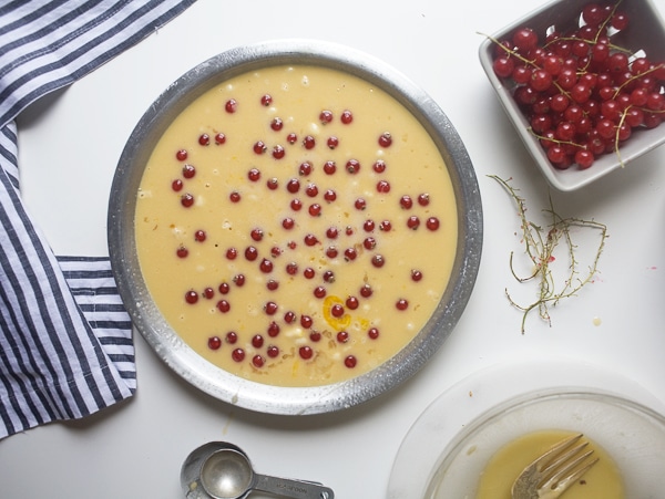 Red Currant Clafoutis | www.acozykitchen.com