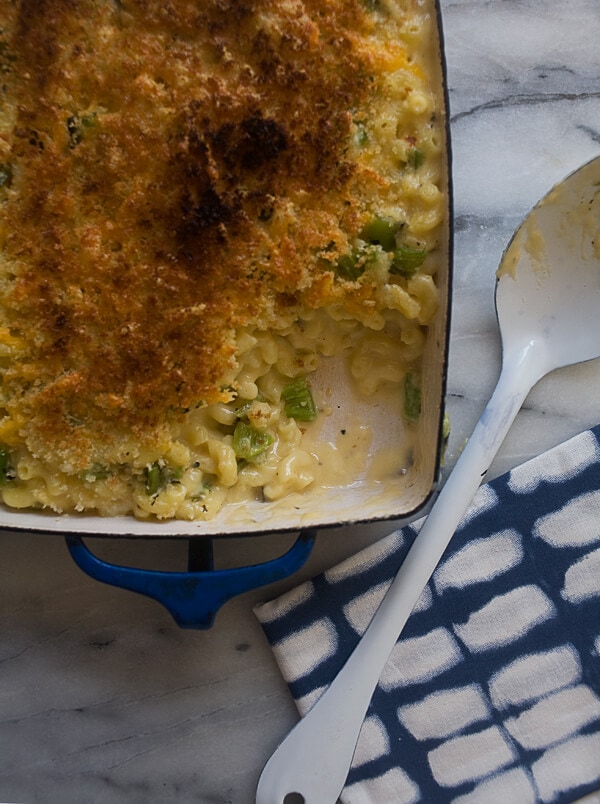 Hatch Chile Macaroni and Cheese | www.acozykitchen.com