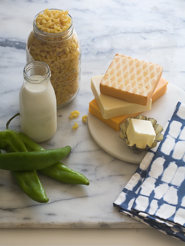 Hatch Chile Macaroni and Cheese | www.acozykitchen.com