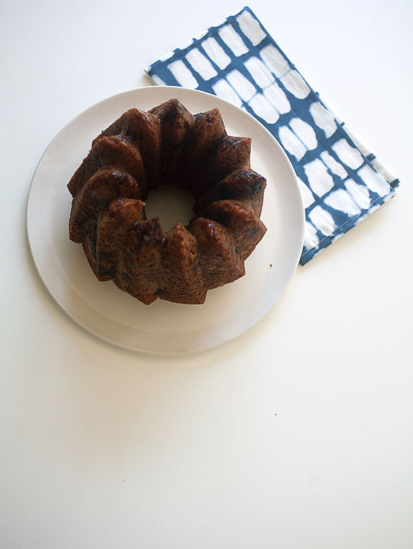 Whole Wheat Blueberry Bundt Cake | www.acozykitchen.com
