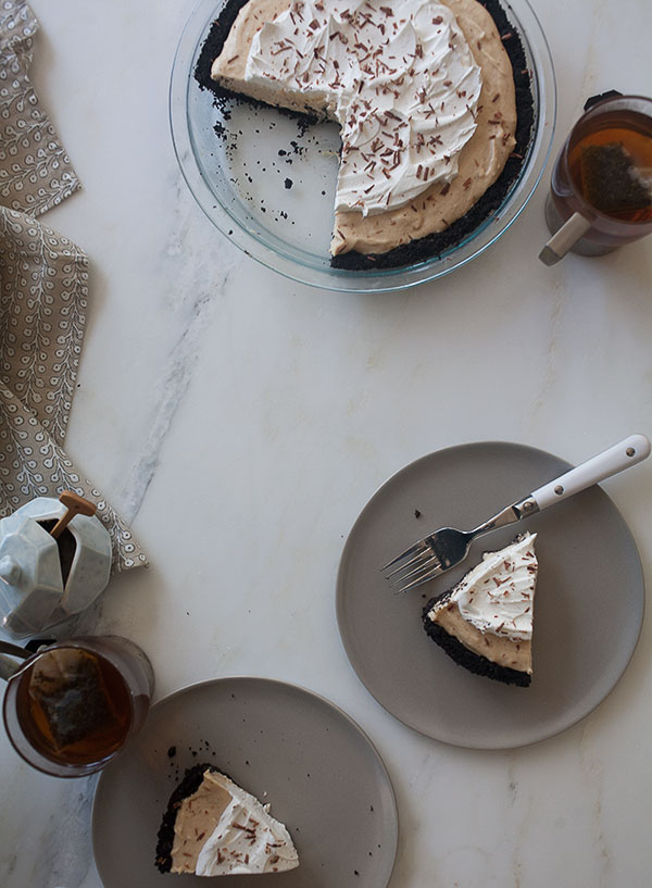 Peanut Butter Cream Pie | www.acozykitchen.com