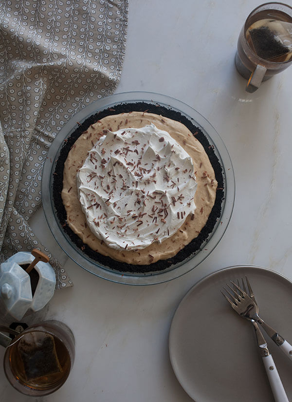 Peanut Butter Cream Pie | www.acozykitchen.com