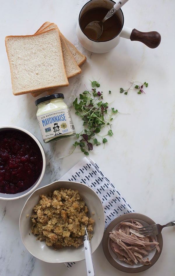 Thanksgiving Leftover Sandwich | www.acozykitchen.com