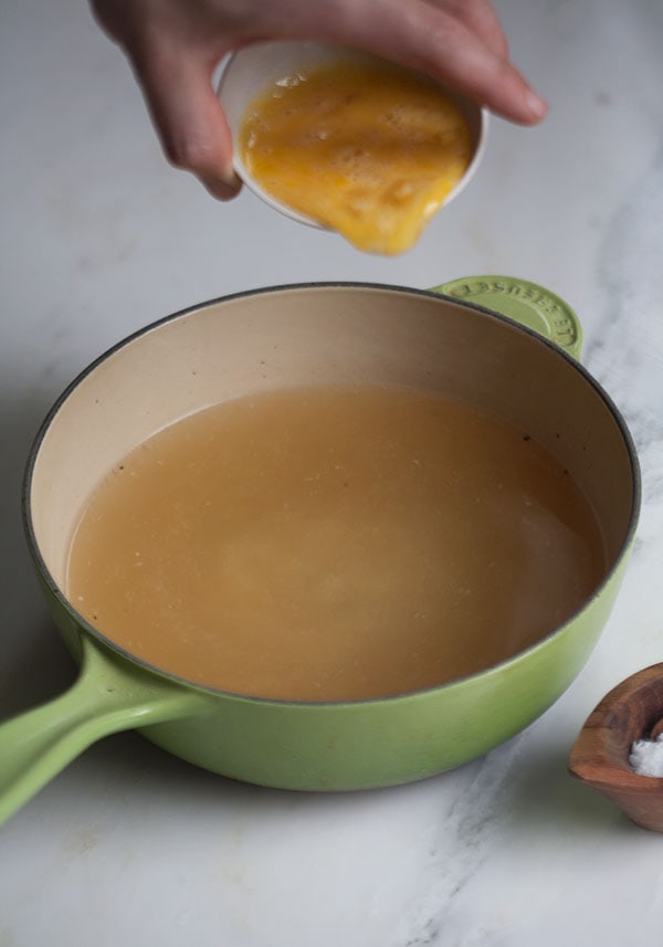 Stracciatella Soup | www.acozykitchen.com