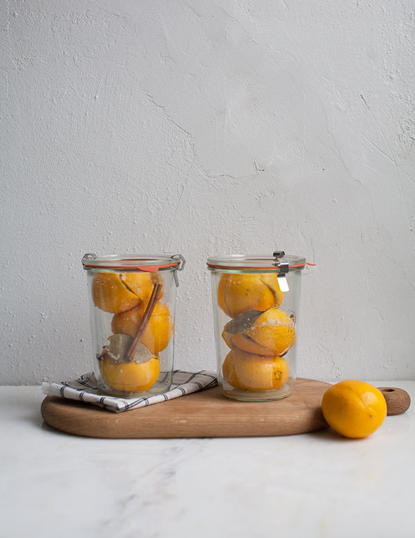 Preserved Meyer Lemons // www.acozykitchen.com