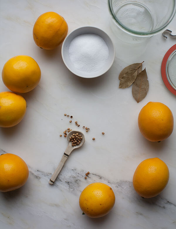 Preserved Meyer Lemons // www.acozykitchen.com