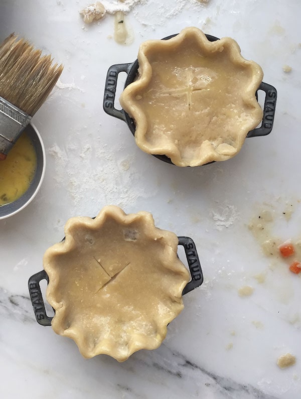 Fancy-Ass Chicken Pot Pies | www.acozykitchen.com