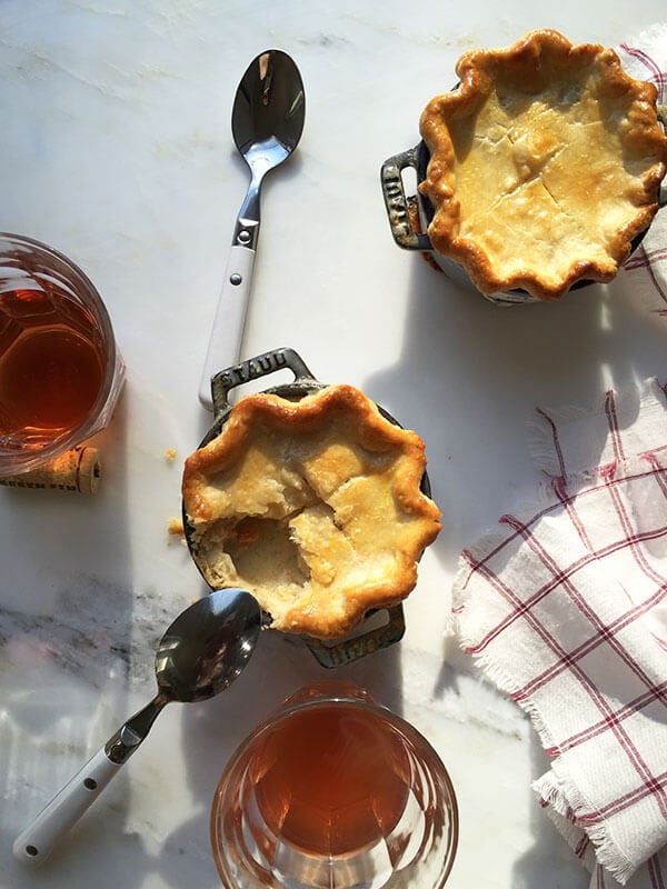 Fancy-Ass Chicken Pot Pies | www.acozykitchen.com