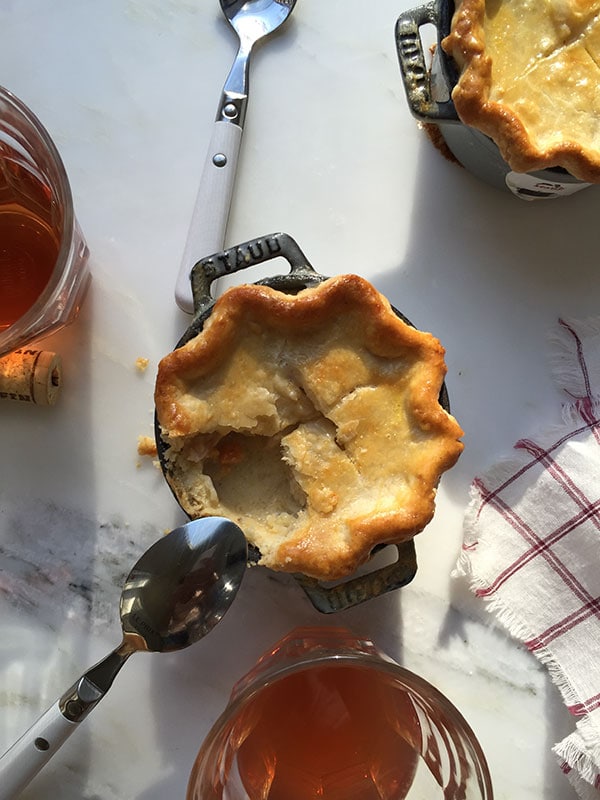 Fancy-Ass Chicken Pot Pies | www.acozykitchen.com