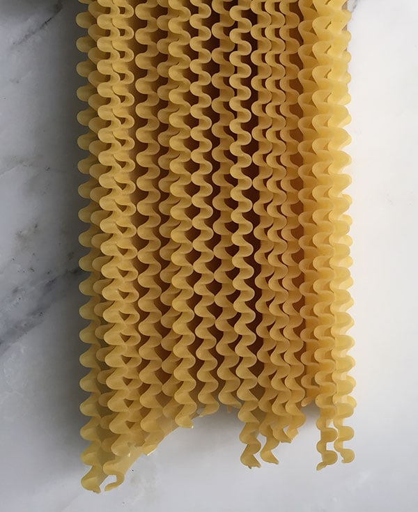 Lasagna sheets.
