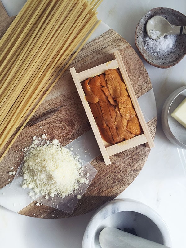 Uni Cacio e Pepe | www.acozykitchen.com