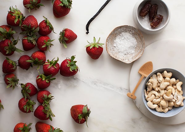 Strawberry Cashew Milk