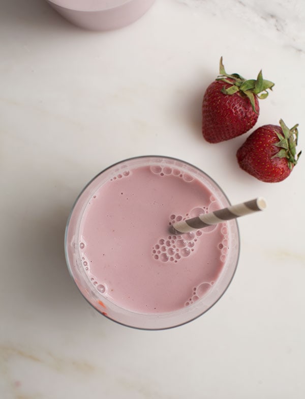 Strawberry Cashew Milk