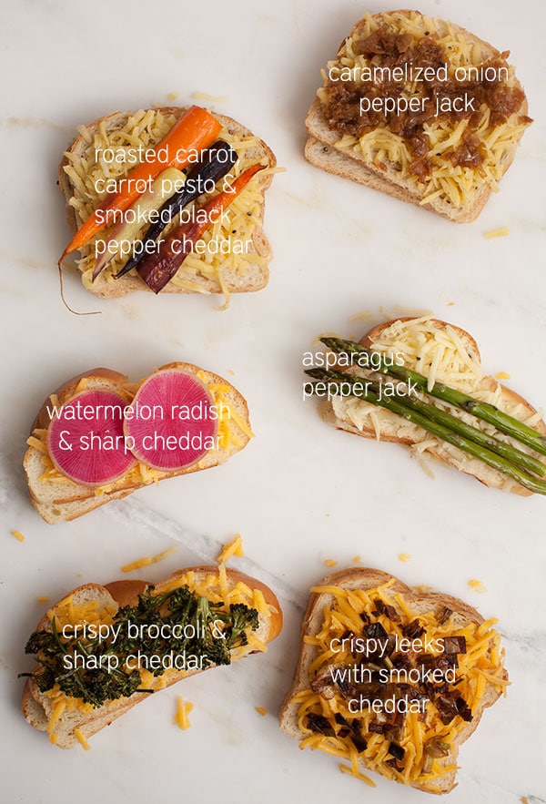 Veggie Grilled Cheese Bar 