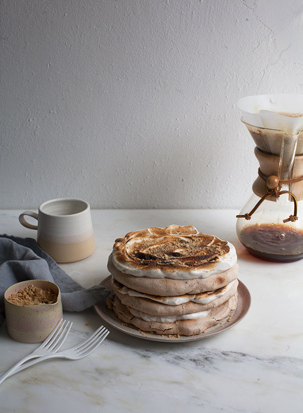 S'mores Pavlova 