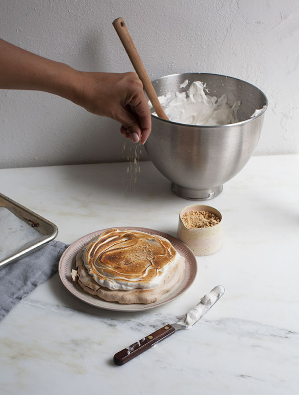 S'mores Pavlova 