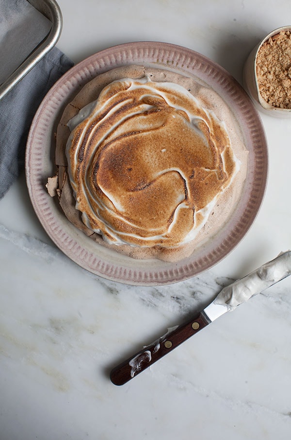 S'mores Pavlova 