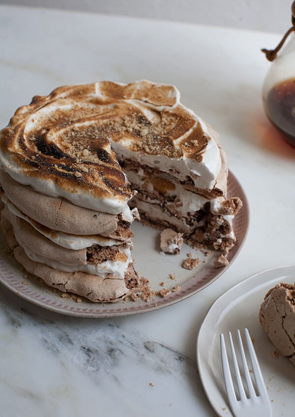 S'mores Pavlova 