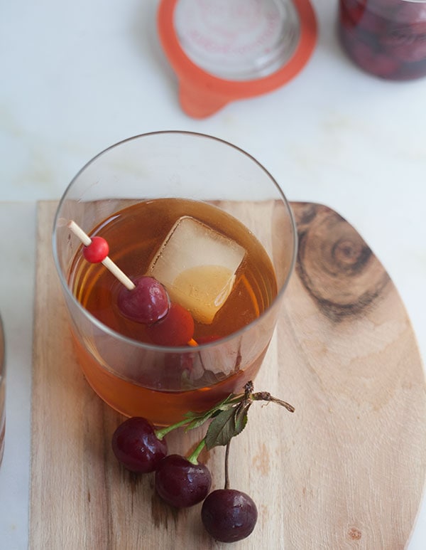 Homemade Luxardo Maraschino Kirschen