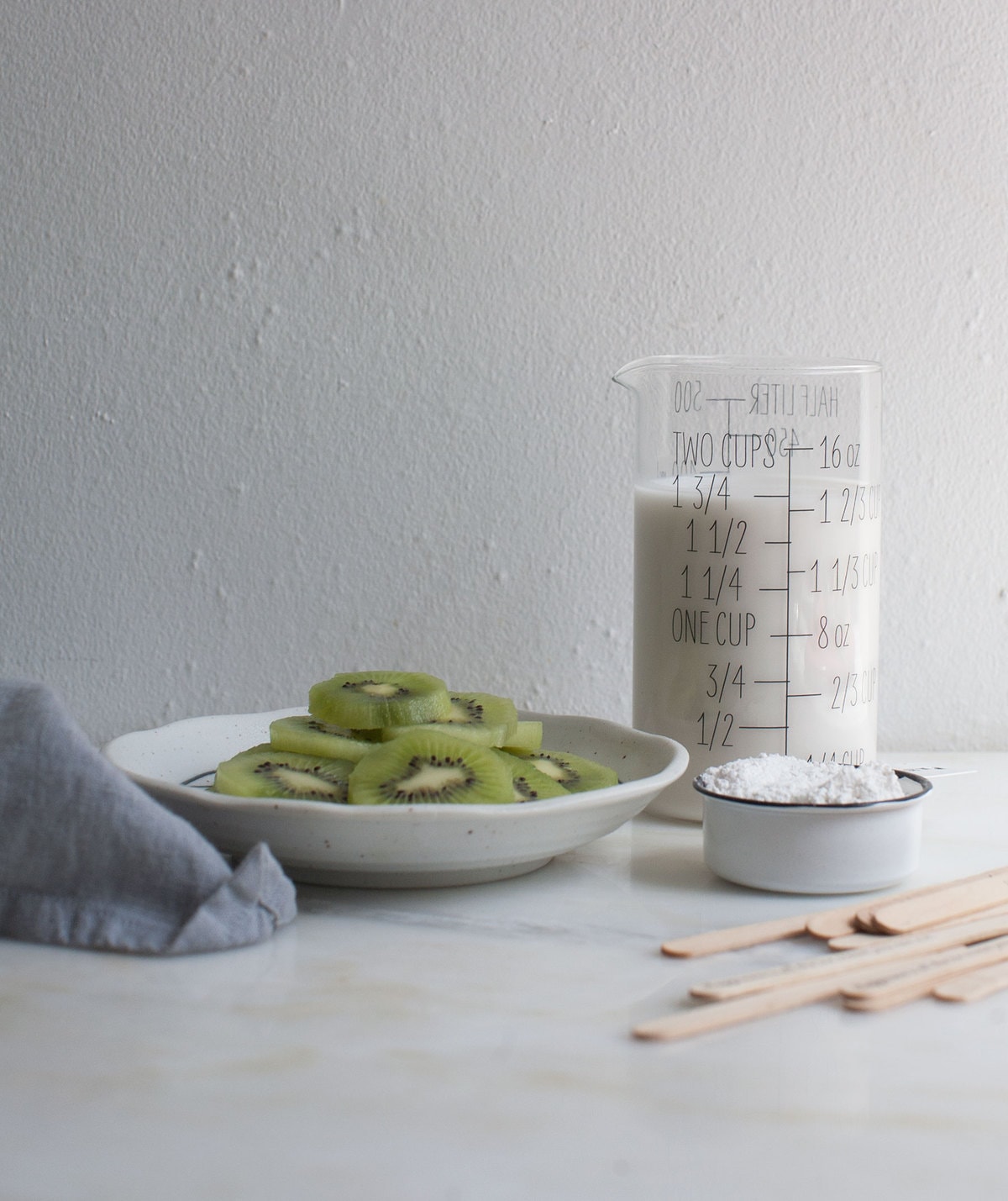 Kiwi Coconut Popsicles 