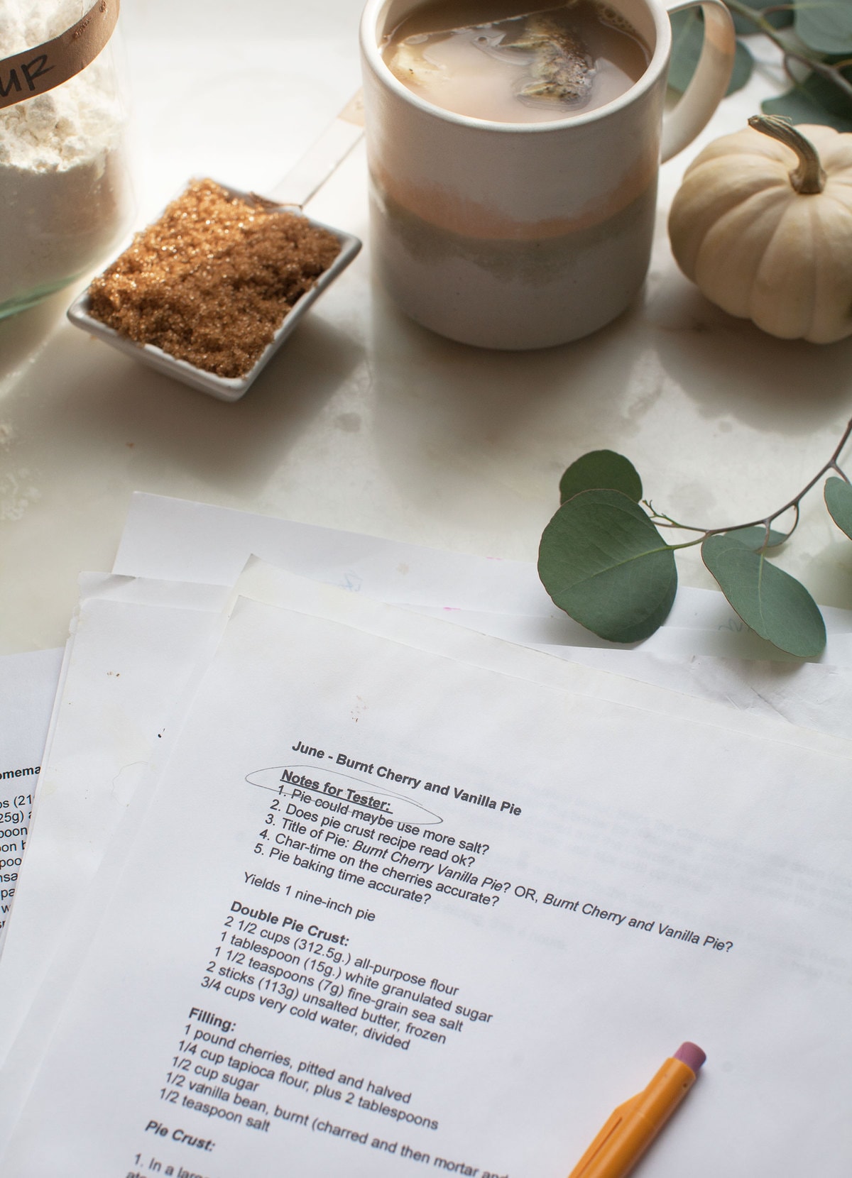 The Year of Cozy: How to Develop and Write a Recipe